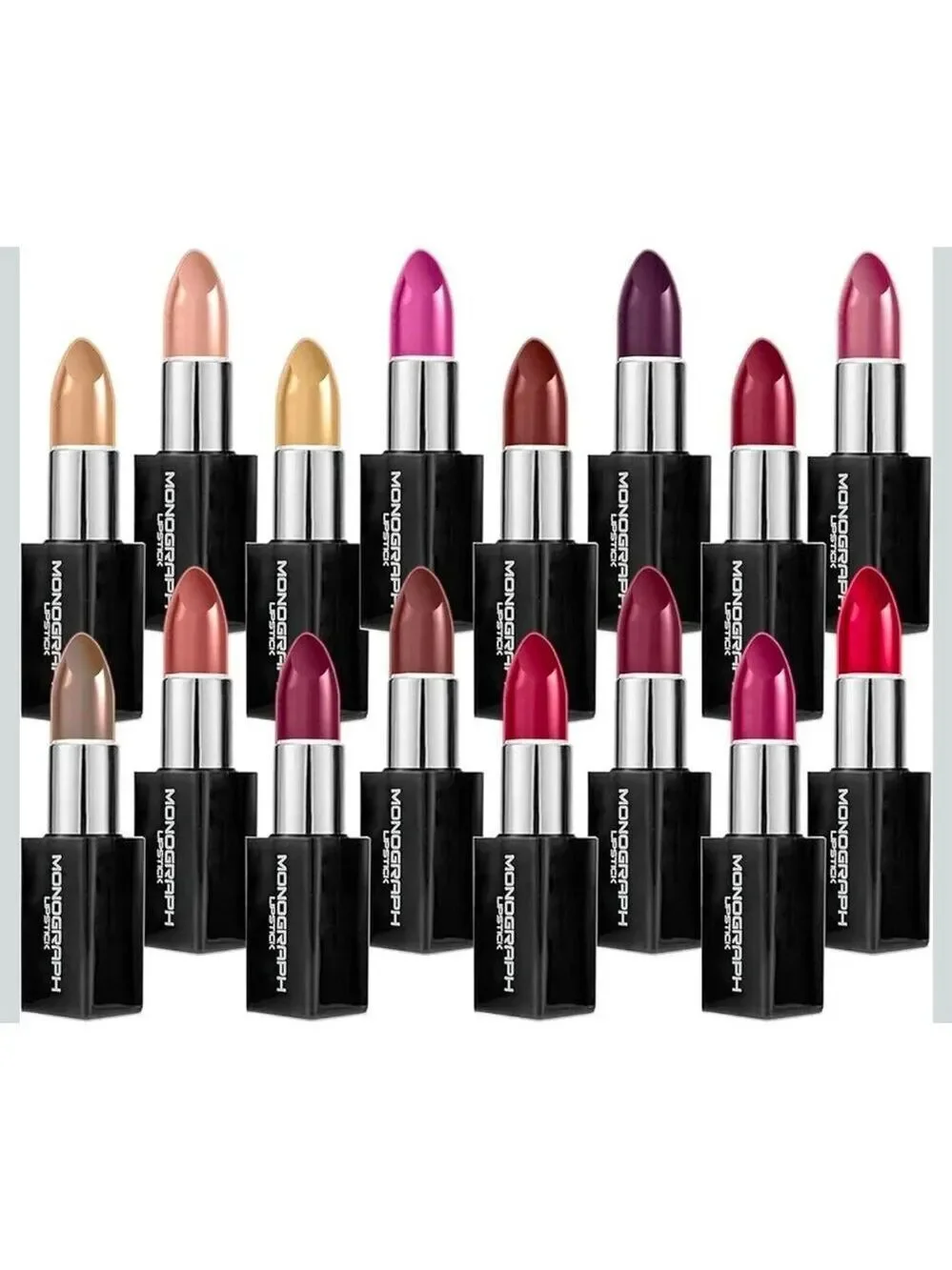 Monograph Collection Cream Lipsticks Portfolio 16 Full size lipsticks